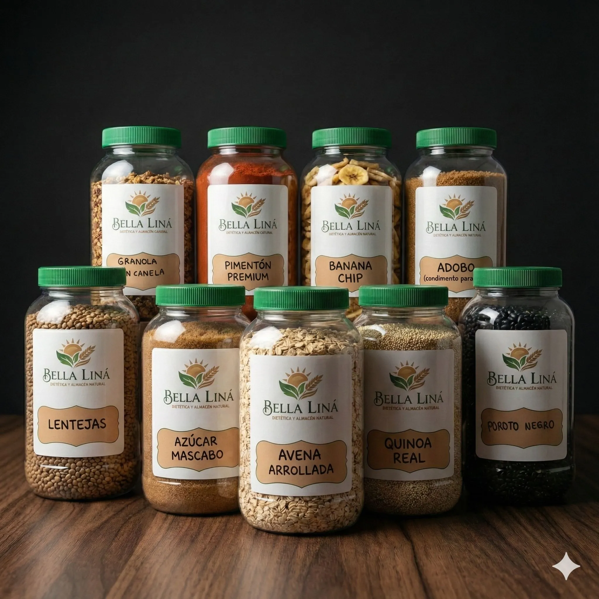 Varios frutos secos en cuencos